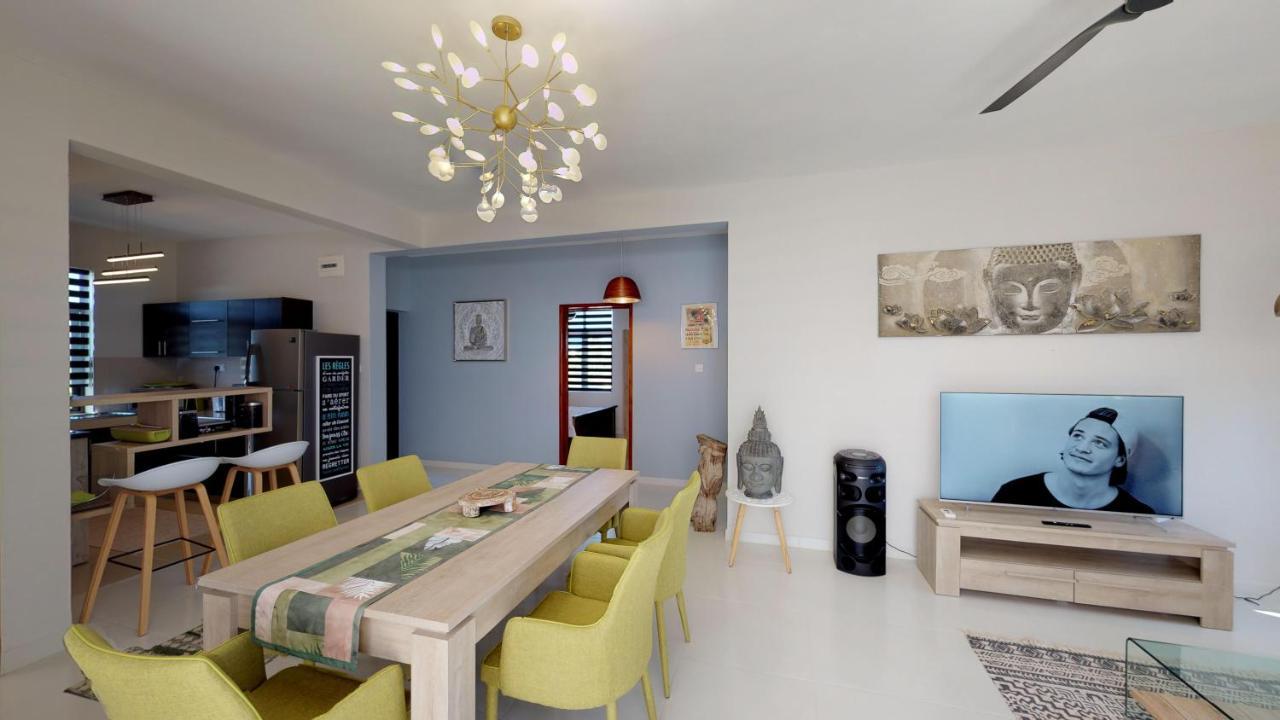 Penthouse - Private Roof Terrace - Sea & Mountain View Daire Grand-Baie Dış mekan fotoğraf